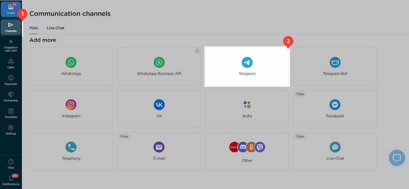 Channels showcase