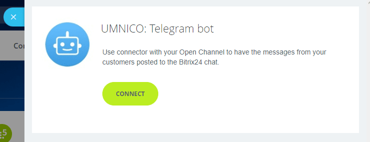 Connecting Umnico & Telegram Bot - Step 1