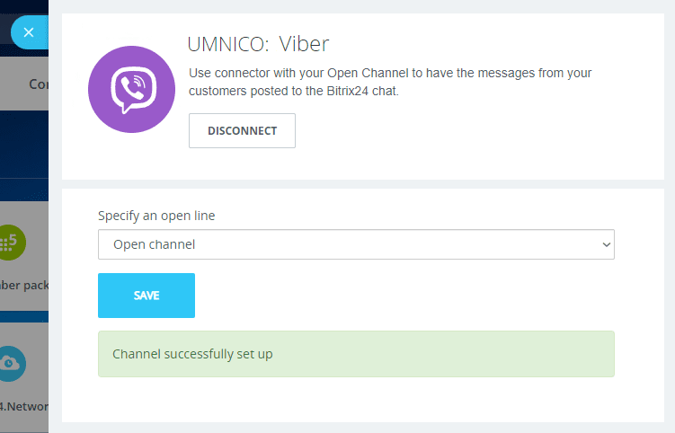 Connecting Umnico & Viber Bot - Step 2