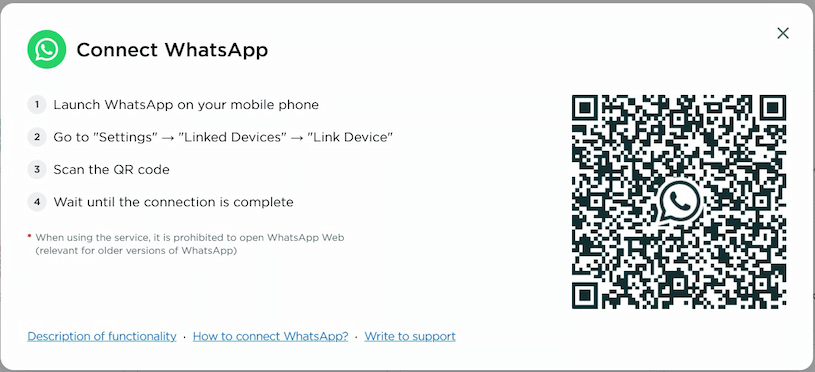 Scan the QR code