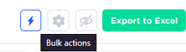 Bulk actions button