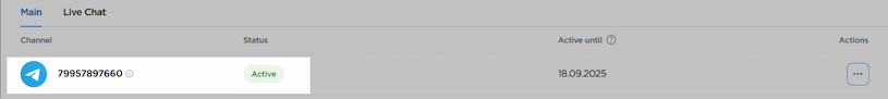 Active channel