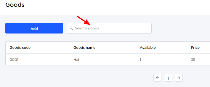 Search product