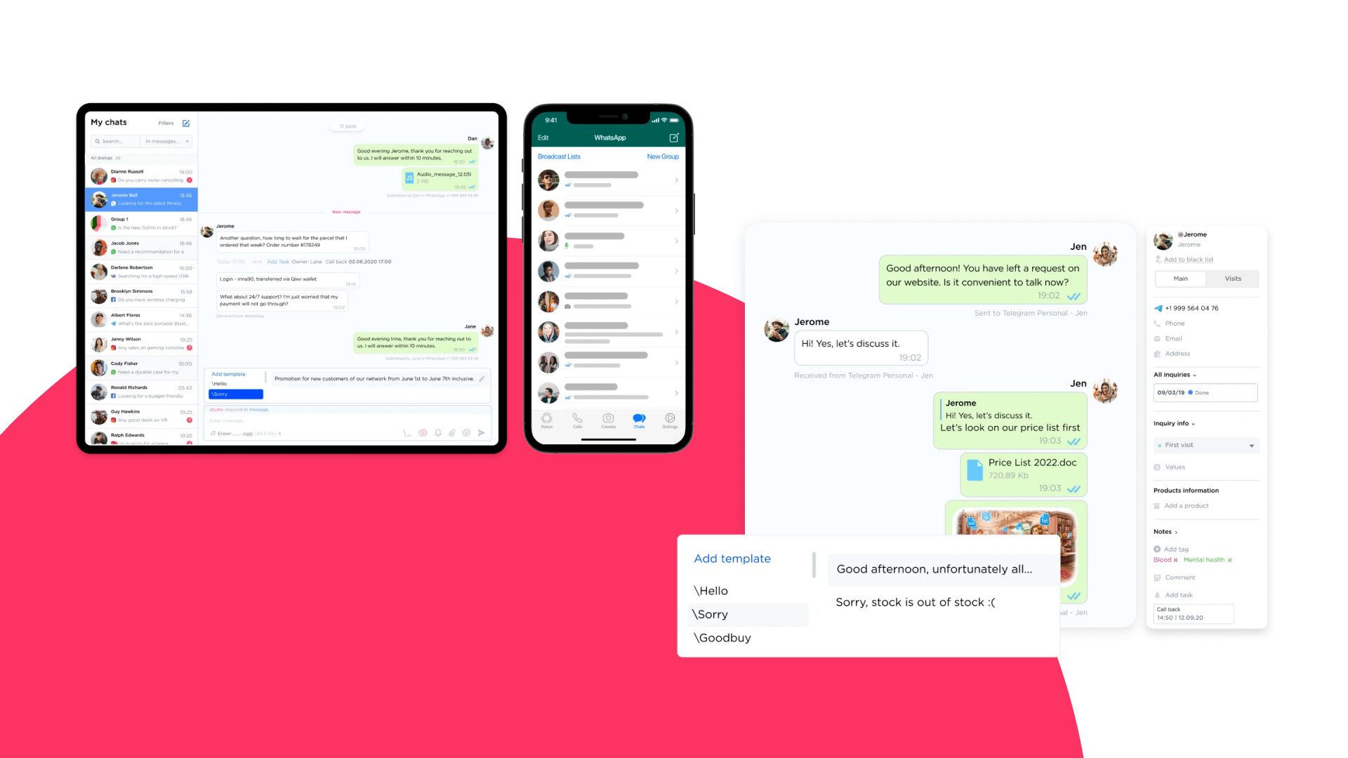 WhatsApp integration in Umnico