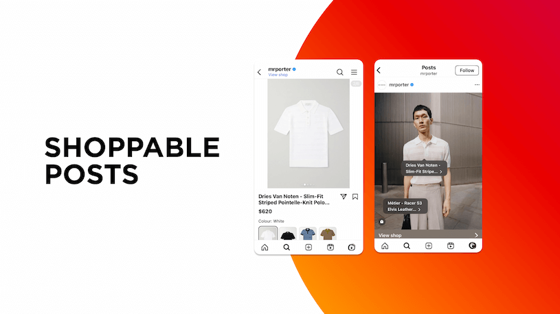 Instagram shoppable posts