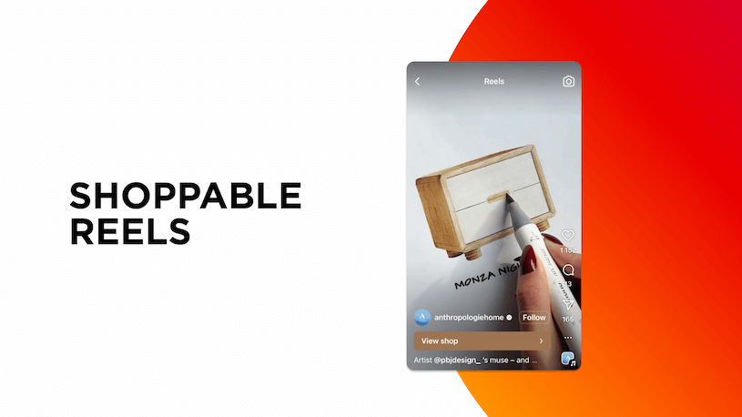 Instagram shoppable reels